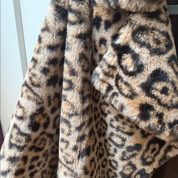 Anthropologie Leopard Print Teddy Jacket - Picture 2 of 6